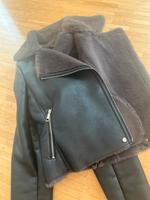 Mango Lederjacke mit Kunstfell München - Bogenhausen Vorschau