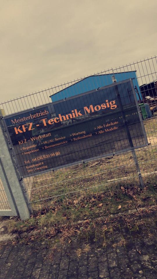 Ihr Fahrzeug in besten Händen - Kraftfahrzeugtechnik Mosig in Eckernförde