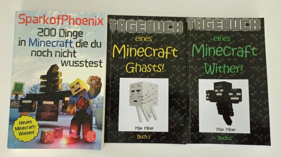 Minecraft Bücher Minecraft Ghasts Wither in Rühen