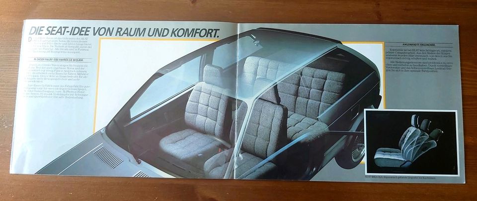 Prospekt + Preisliste Seat Ibiza 1984 in Hildesheim