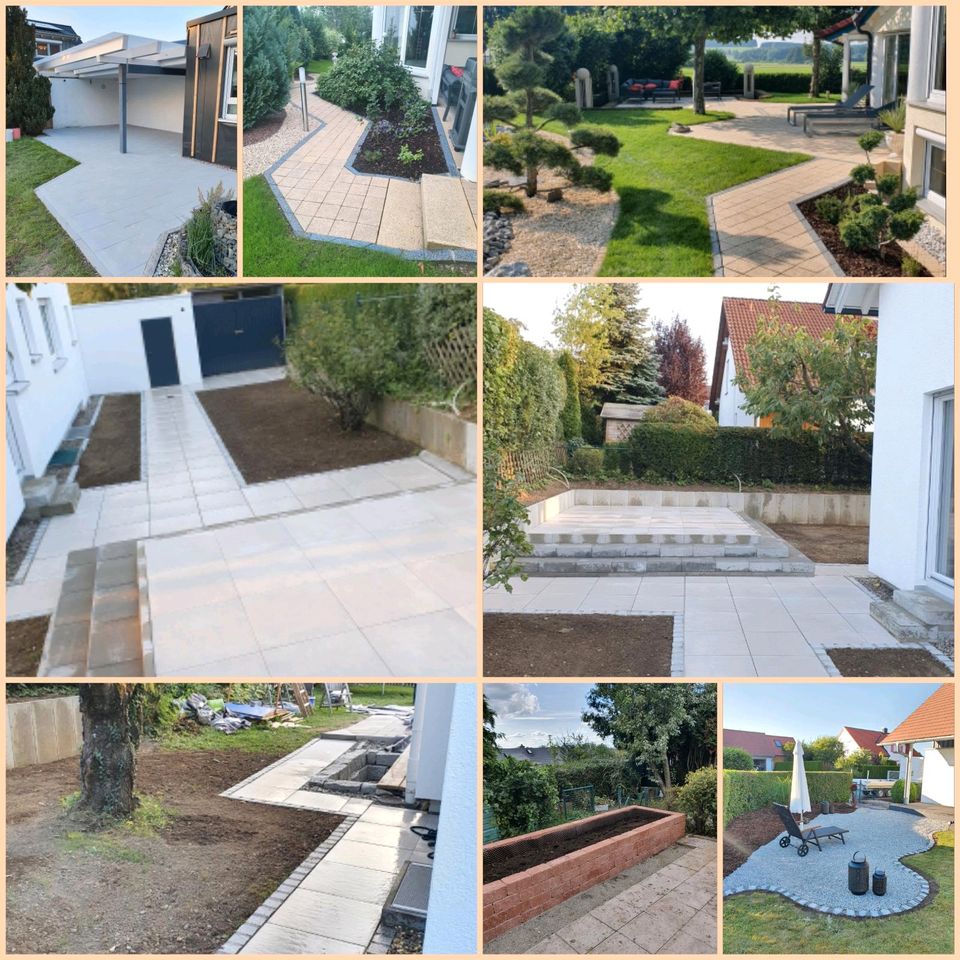 Gartenbau Gartenpflege Hecke schneiden ✅ Gartengestaltung✅ uvm.✅ in Memmingen