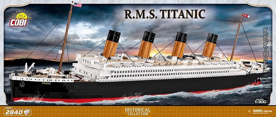 Cobi 1916 RMS Titanic NEU und OVP in Ostfildern