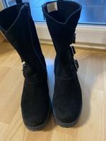 Damen Mädchen Übergang Stiefel Bonprix Schuhe schwarz Gr 37 Bayern - Simbach Vorschau
