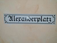 Blechschild "Alexanderplatz" (40 × 8 cm) Bayern - Bernau am Chiemsee Vorschau