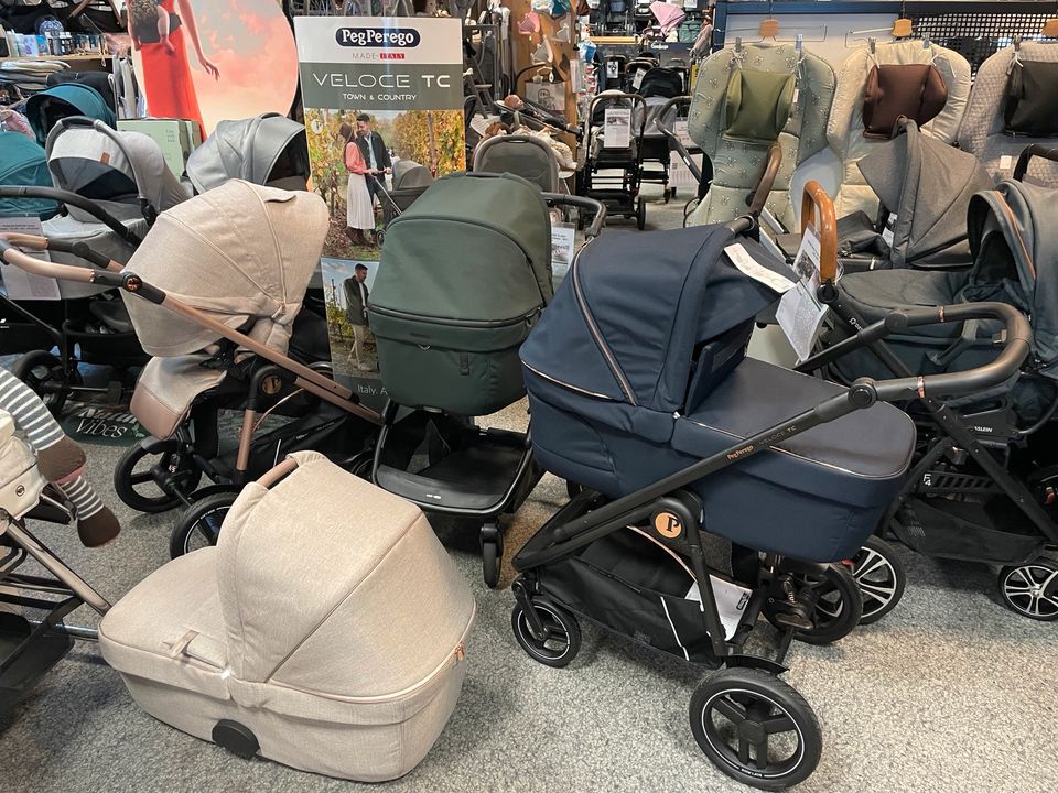 NEU - Peg Perego VELOCE TC 2023 Kombi-Kinderwagen - Messe-Aktion - NEU - FIRLEFANZ in Berlin