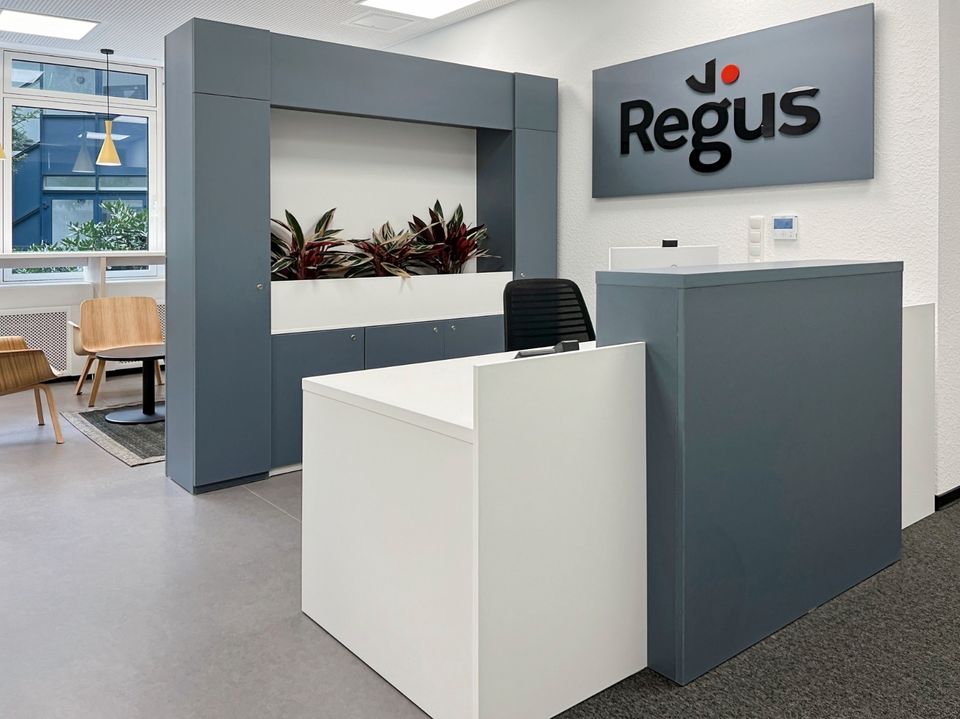 All-inclusive-Zugang zu professionellen Büroräumen für 7 Personen im Regus Atrium in Leipzig