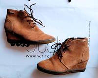 Keil Stiefeletten von Marke "Esprit" echt Leder Gr 41 *** Neu *** Wuppertal - Oberbarmen Vorschau