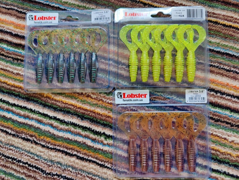 Fanatik 2,5cm-13cm Gummiköder Gummifisch mit Aroma Jig Soft Baits in Nürnberg (Mittelfr)