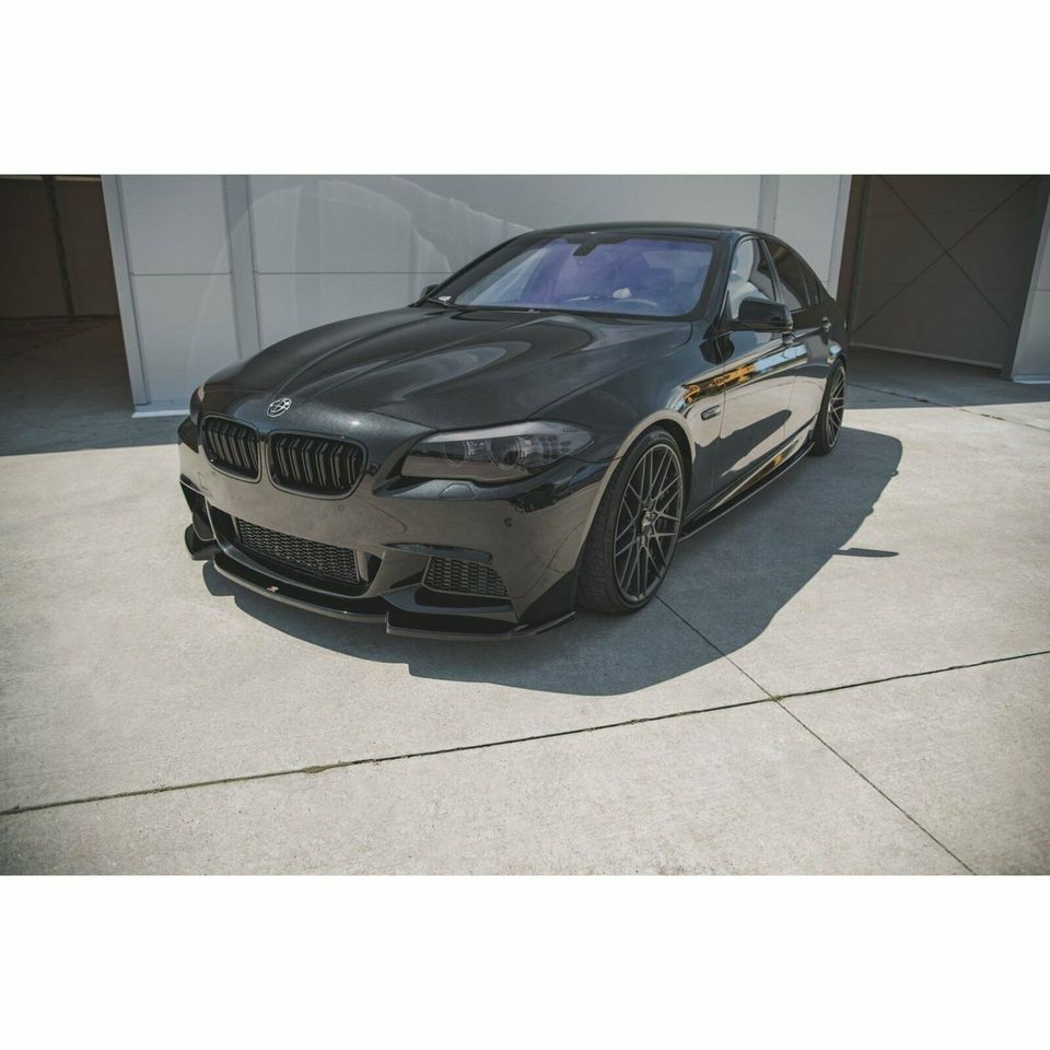 Cup Spoilerlippe Front Ansatz V.3 BMW 5er F10/F11 M-Paket schwarz in Bruchhausen-Vilsen