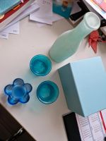 Deko Set blau, Teelichthalter, Vase Niedersachsen - Weyhausen Vorschau