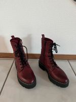 Marc O'Polo Stiefeletten/Schnürstiefel/Boots Rot Gr. 36 Baden-Württemberg - Tamm Vorschau