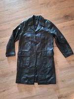 Lederjacke Ledermantel Trenchcoat Echtleder schwarz unisex Gr. 44 Niedersachsen - Wolfsburg Vorschau