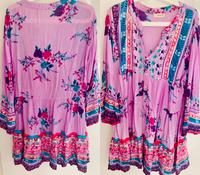 Ibiza Mode Hippie Boho Tunika Kleid Onesize Bayern - Rosenheim Vorschau