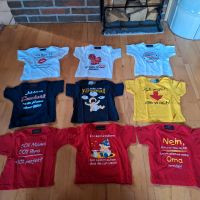 Sprüche T-Shirts Baby Gr.68/74 Niedersachsen - Hoya Vorschau