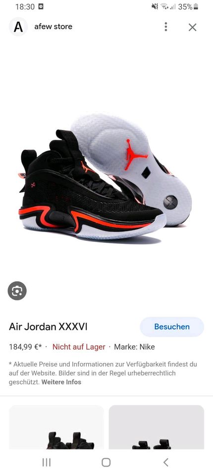 Air Jordan XXXVI neu Basketballschuhe in Gelsenkirchen