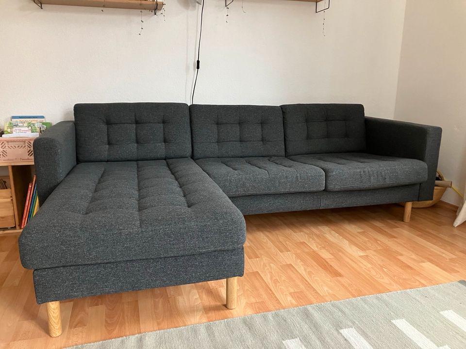 Ikea Sofa landskrona mit recamiere, neuwertig in Leipzig