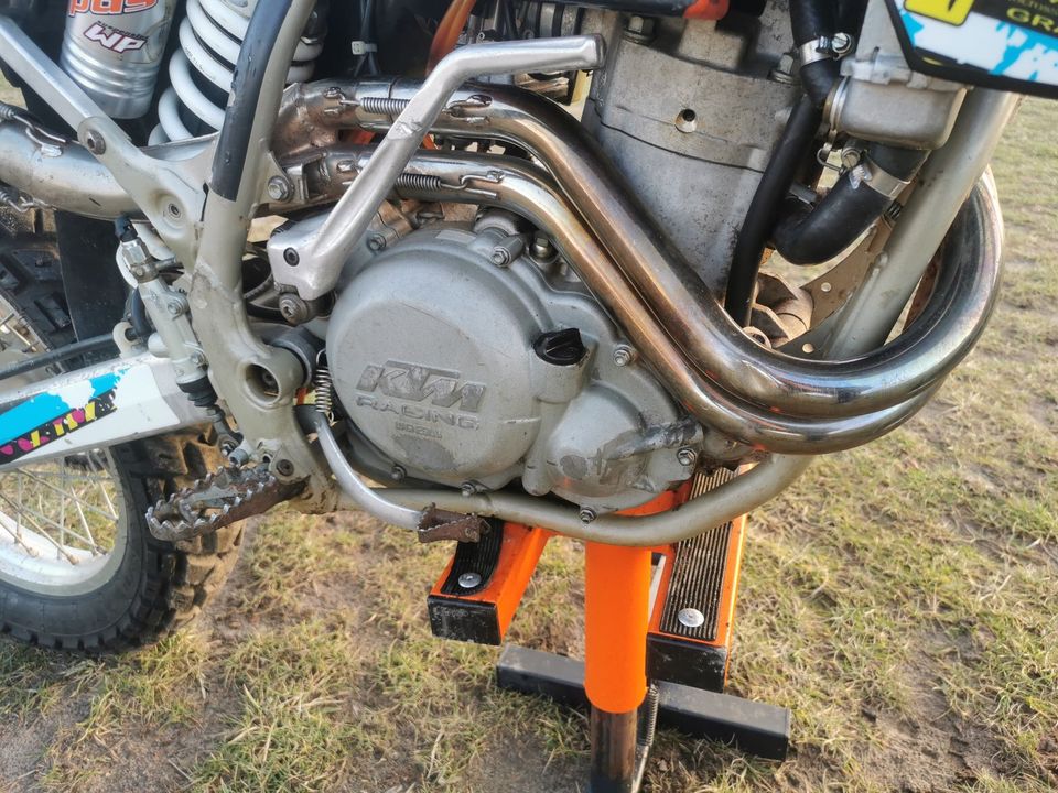 KTM EXC 450 mit 111 BH Service NEU keiine 525 520 400 in Groß Teetzleben