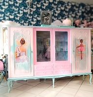 Kinderzimmer Vitrine Schrank Shabby Chic Vintage Handarbeit Berlin - Spandau Vorschau