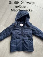 Winterjacke Mädchen dunkelblau Größe 98/104 Baden-Württemberg - Pliezhausen Vorschau