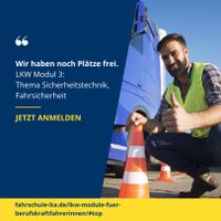 LKW-Modul 3: Sicherheitstechnik und Fahrsicherheit Nordrhein-Westfalen - Wiehl Vorschau