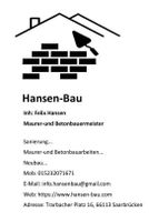 Maurer und Betonbauermeister, Bauunternehmen. Baubetrieb, Saarbrücken - Malstatt Vorschau
