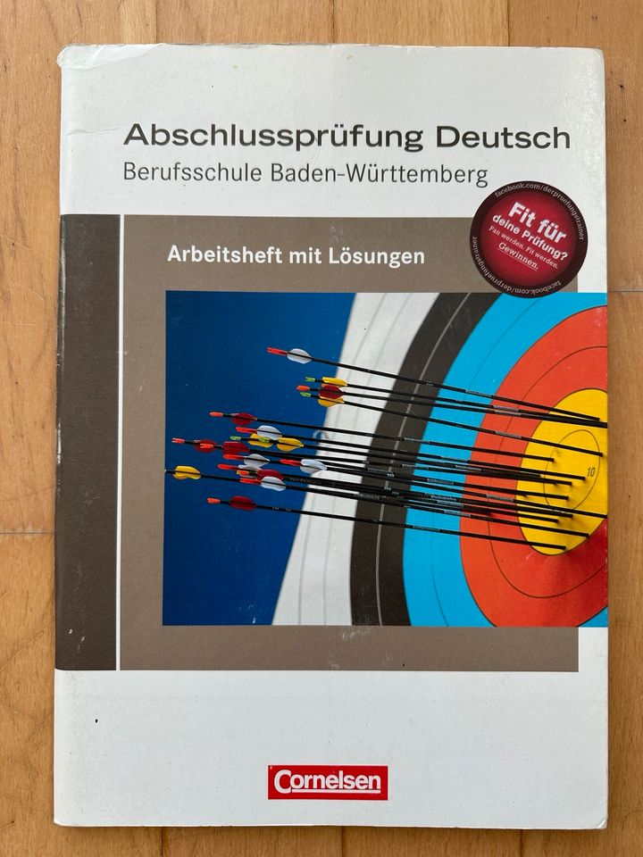 Abschlussprüfung Deutsch Berufsschule Ba-Wü Arbeitsheft in Ludwigsburg