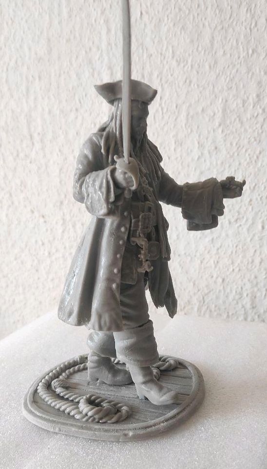 Jack Sparrow 3d Harz Figur 21.5 cm hoch in Köthen (Anhalt)