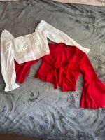 ZUSAMMEN 7€ 36/38 Bluse Pimkie Boohoo rot weiß Berlin - Pankow Vorschau