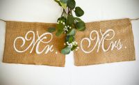 ***Jute Mr & Mrs Stuhldeko***VERLEIH Hochzeit Nordrhein-Westfalen - Remscheid Vorschau