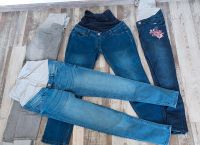 4x Schwangerschaftshosen Jeans 36/38 Rheinland-Pfalz - Kruft Vorschau