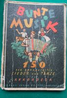 Bunte Musik Lieder u. Tänze für Akkordeon Curt Mahr, Peter Fries Baden-Württemberg - Krautheim Vorschau