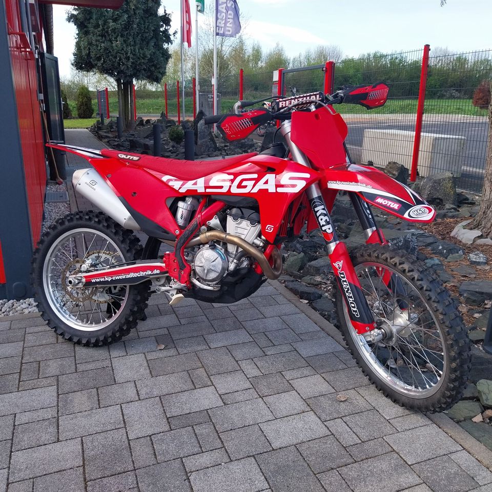 GasGas MC 350F MY22 1. Hand 30,5 Stunden ausgelesen mit Zubehör in Waldheim