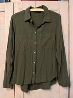Bluse olivgrün Khaki Only Gr. L Hessen - Reinheim Vorschau