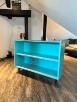 Retro Sideboard | Oldschool 50s 60s Regal | Türkis Glas | Niedersachsen - Ronnenberg Vorschau