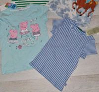 2x Mädchen T-Shirts gr.116/122 Neu mit Etikett Peppa wutz Benetto Hessen - Bad Wildungen Vorschau