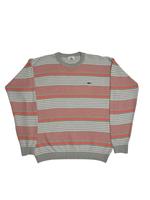 Vintage Lacoste Sweater Strickpullover Pulli orange,grau,weiß 4/M Hessen - Schlüchtern Vorschau