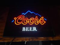 Coors Bier amerikanische Lichtwerbung Leuchtwerbung groß Dortmund - Westerfilde Vorschau