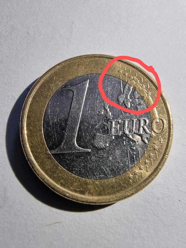 Seltene 1 Euro Münze 2016 Fehlprägung Andorra in Tönisvorst