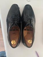 Schwarze Herren Lackschuhe Gr. 9 1/2 ( ca. 42,5/43) Wandsbek - Hamburg Wellingsbüttel Vorschau
