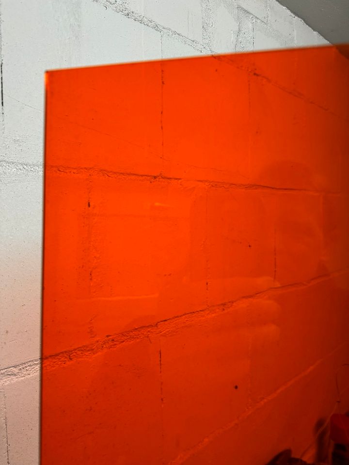 Artique Orange Glasscheiben für Tiffany oder Bleiverglasungen in Wismar