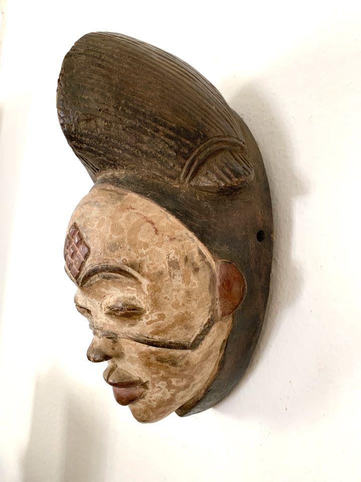 Afrika, Maske, Punu, Gabun, Holzmaske, Skulptur, Sammlung in München