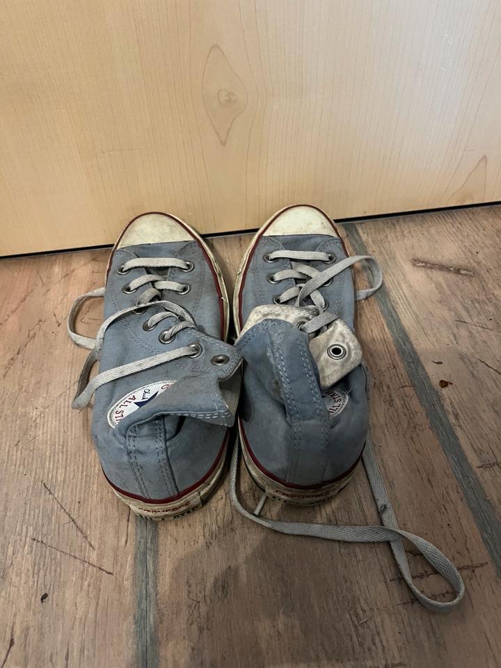 Chucks Converse AllStar UK 5,5/EU 38Gebraucht blau-grau in Nordwalde