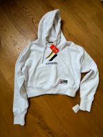 Superdry Hoodie kurz,weiß gr.M fällt klein aus! Thüringen - Meiningen Vorschau