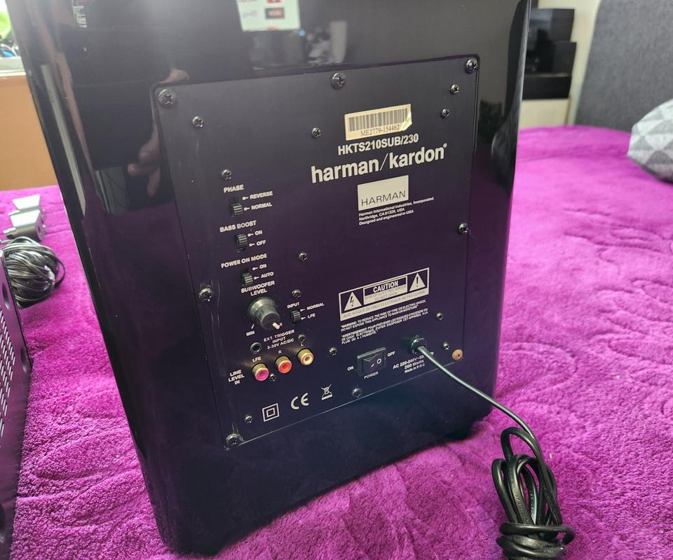 harman kardon receiver verstärker lautsprecher box subwoofer in Hamburg