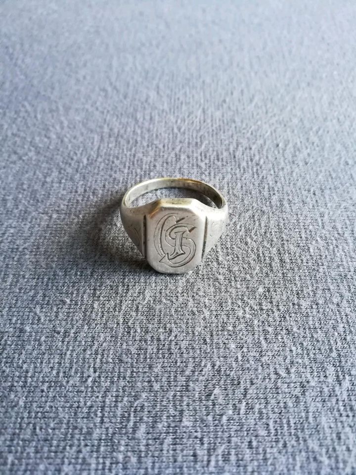 Siegelring, Monogramm-Ring, Ring, Antik, Vintage in Berlin - Neukölln |  eBay Kleinanzeigen ist jetzt Kleinanzeigen