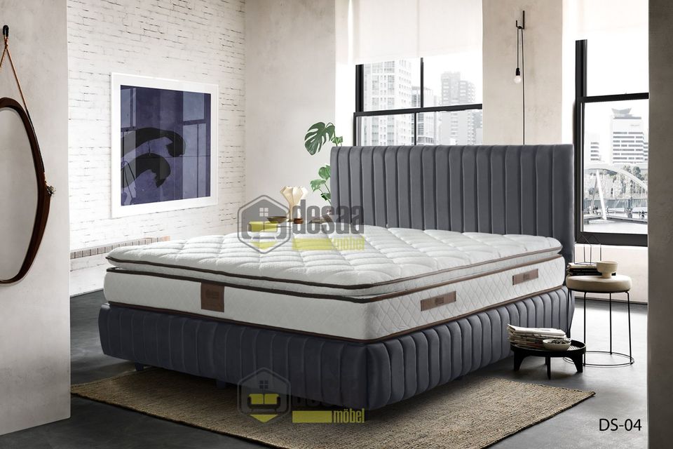 Boxspringbett mit Matratze 180X200 (DS-04) in Stuttgart