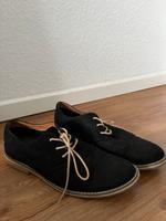 Elegante schwarze Wildleder-Herrenschuhe Rheinland-Pfalz - Mainz Vorschau