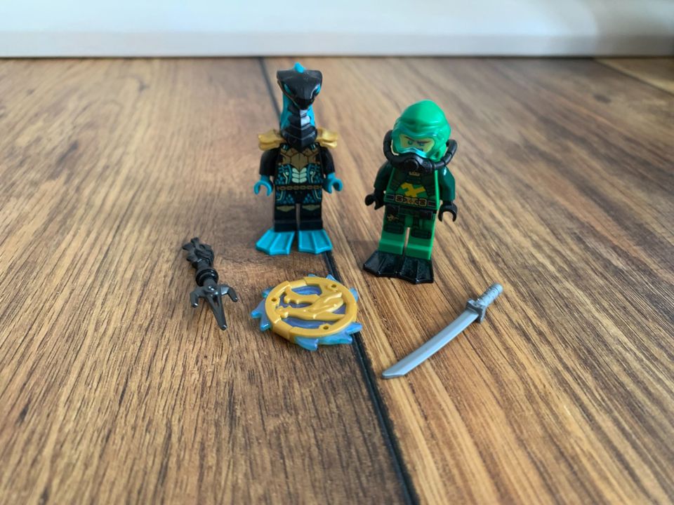 Lego Ninjago 71755 + 71750 Tempel des unendlichen Ozeans Mech in Mildstedt