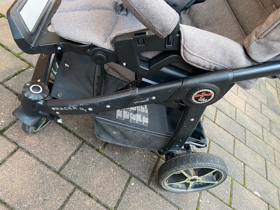 Hartan Racer gt bellybutton Edition grau Kinderwagen in Weiterstadt