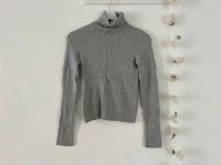 Bershka Rollkragenpullover Rippenstrick grau Nordrhein-Westfalen - Lemgo Vorschau